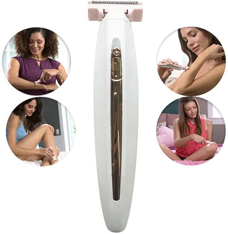 Dual-Head/2-in-1 Women's Electric Shaver